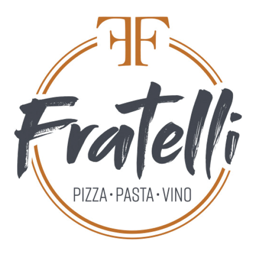 Fratelli Pizza · Pasta · Vino Vellmar logo.